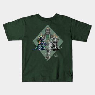 Mechagodzilla VS Dragonzord Kids T-Shirt